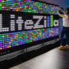 LiteZilla Large Giant Lite Brite Wall