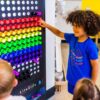 LiteZilla STEM Learning Activities and Ball Walls, Giant Lite Brite