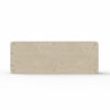 Rectangular light plywood panel with rounded corners and multiple edge holes, set against a white background.