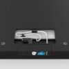 LiteZilla HDPE Black back plug close up